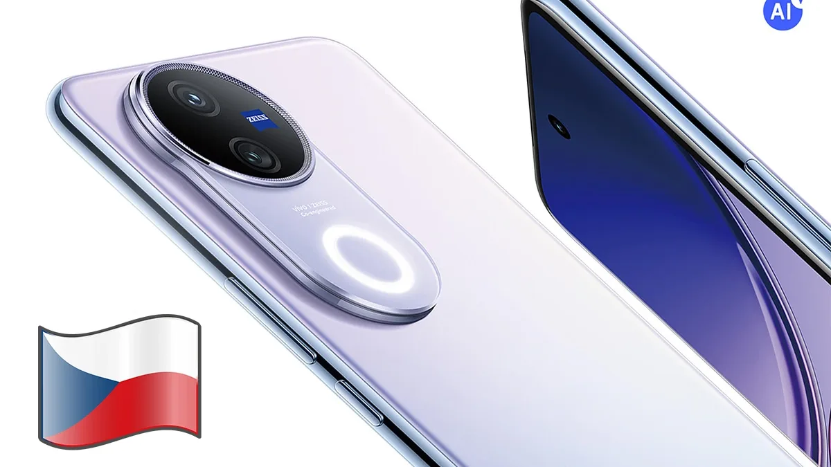 Vivo V50 míří do Česka! Nabízí obří baterii v tenkém těle a skvělé fotoaparáty Zeiss