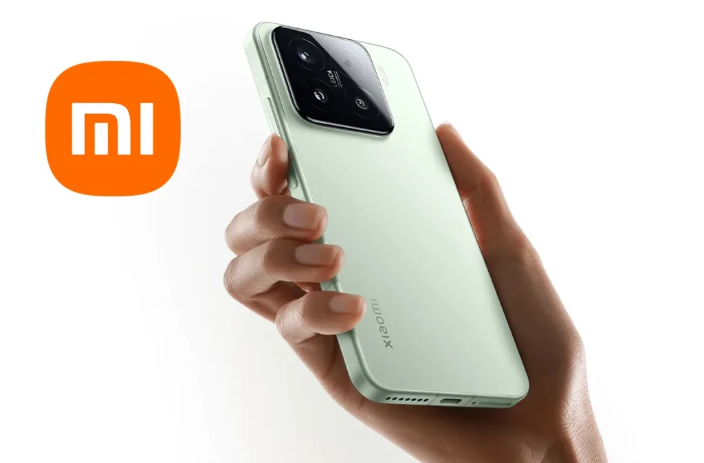 xiaomi 15 zelená
