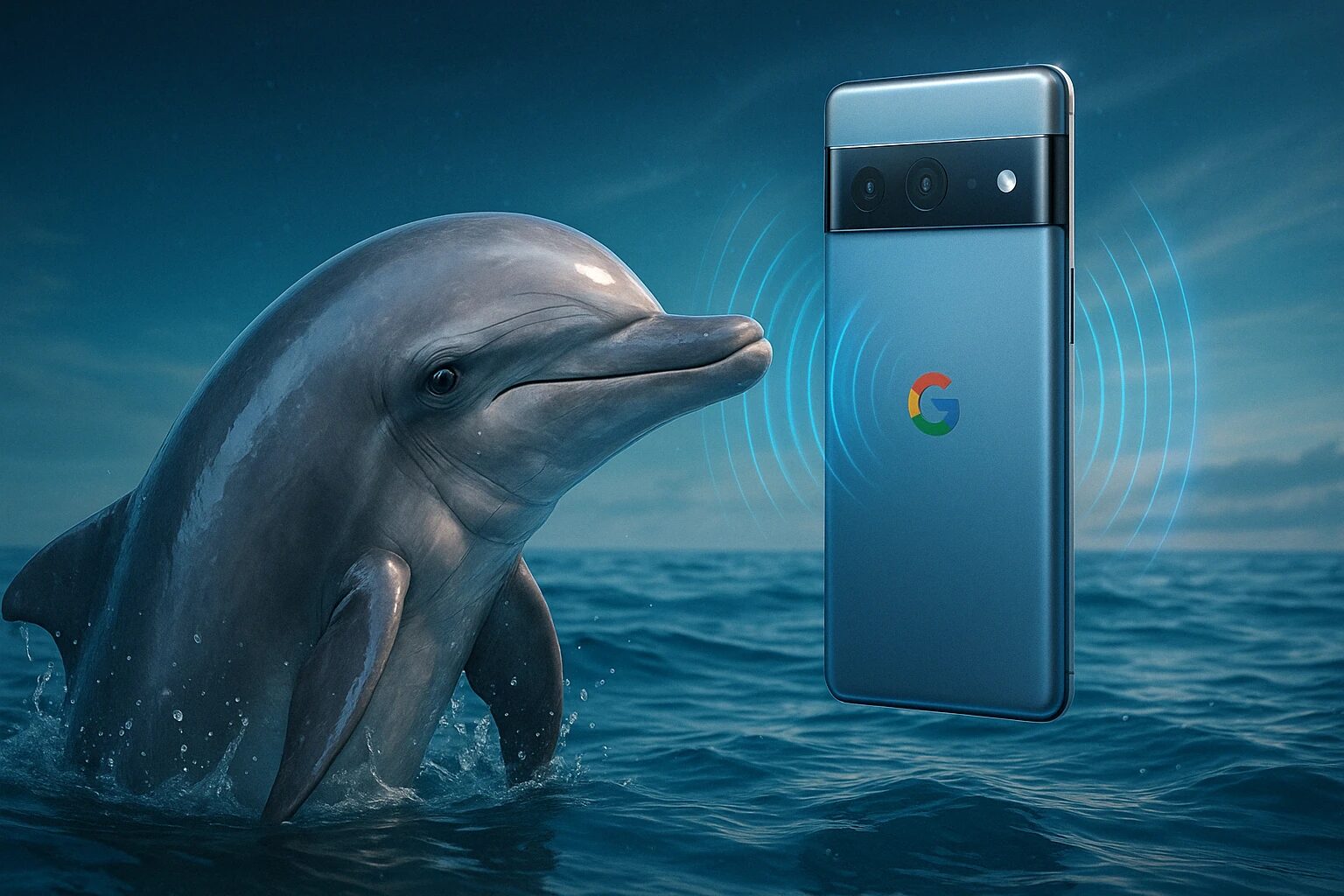 AI jazyk delfinu Google DolphinGemma s telefony Pixel webp