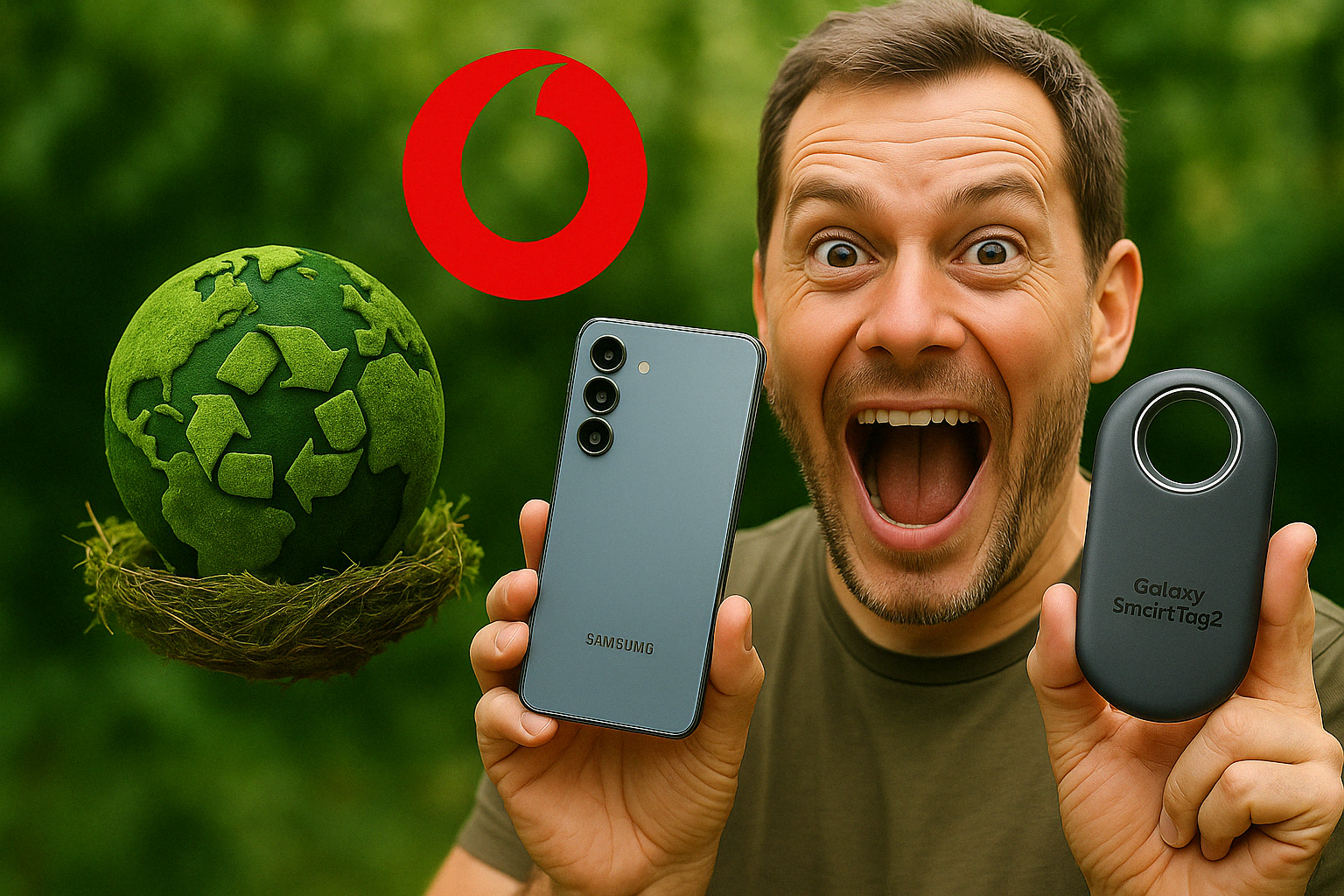 Kampaň Vodafonu na den Země
