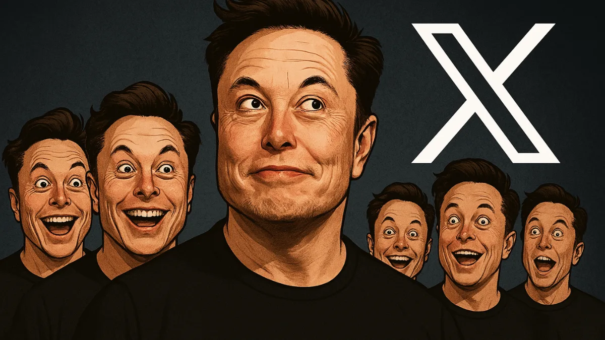 Parodie na síti X dostanou nová pravidla. Elon Musk zbrojí proti svým dvojníkům!
