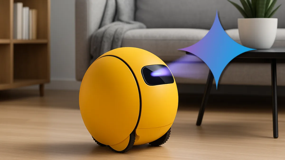 Máte rádi roztomilé věci a holdujete umělé inteligenci Gemini? Samsung má pro vás odpověď, jmenuje se Ballie