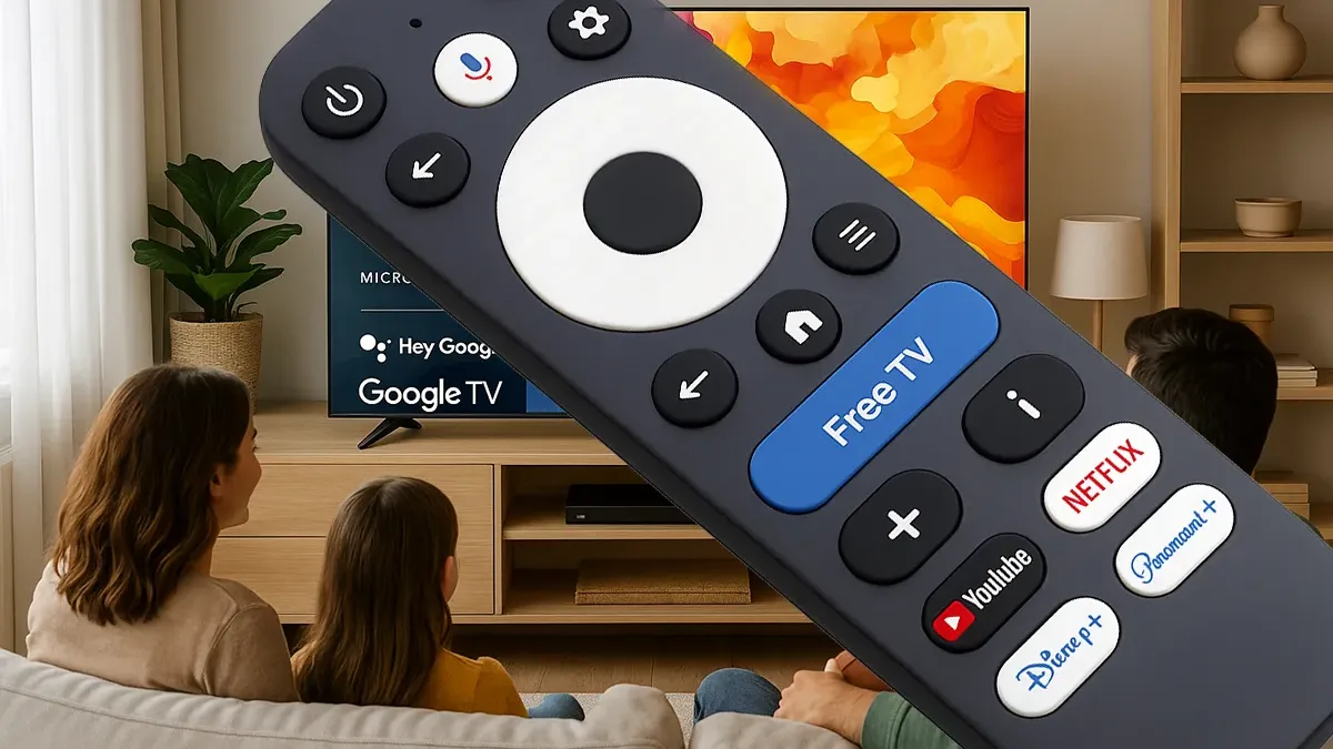 Dálkový ovladač na Google TV dostane nové tlačítko. Bude se vám líbit