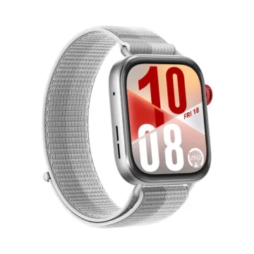 huawei watch fit 4 stribrna zepredu mirne natocene
