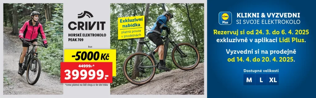 lidl crivit peak 709 klikni a vyzvedni akce