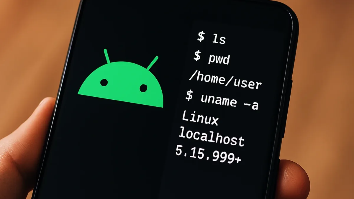 Jak aktivovat linuxový terminál na Androidu?