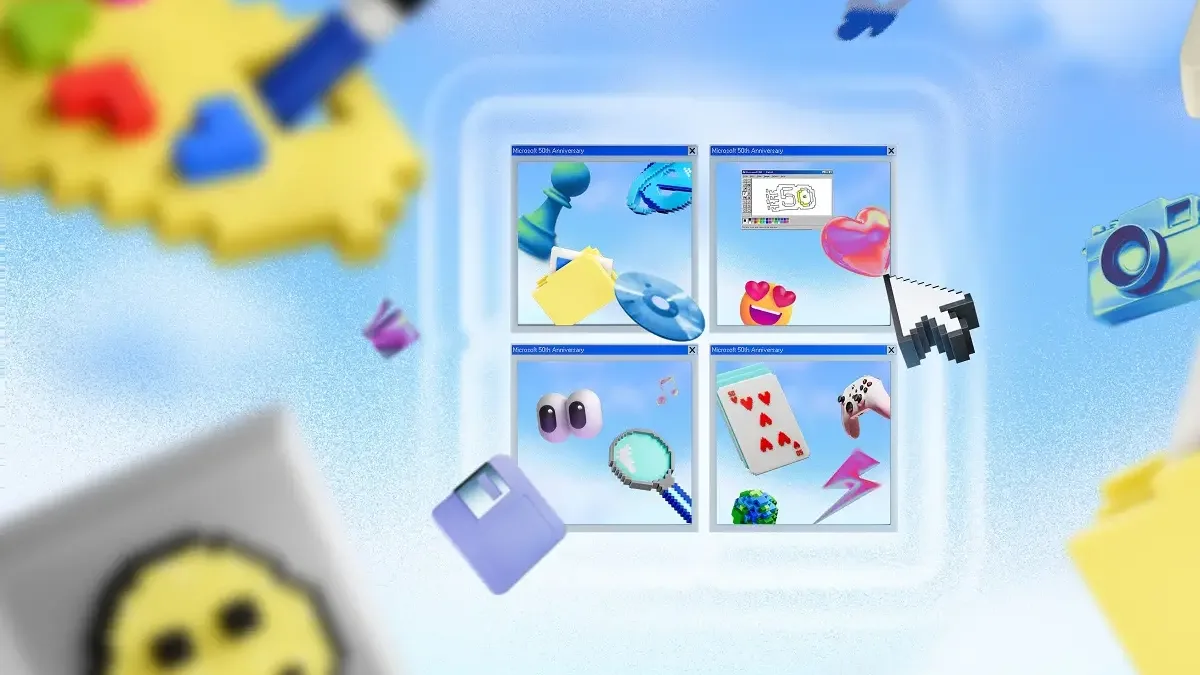Microsoft nabízí speciální retro tapety pro Windows. Která se vám nejvíc líbí?