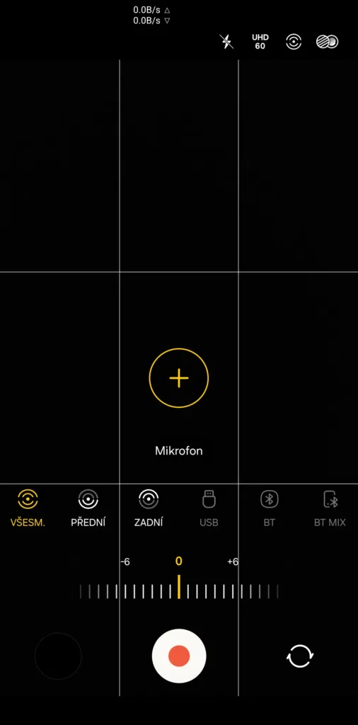 one ui 7 profedionalvi video mikrofon