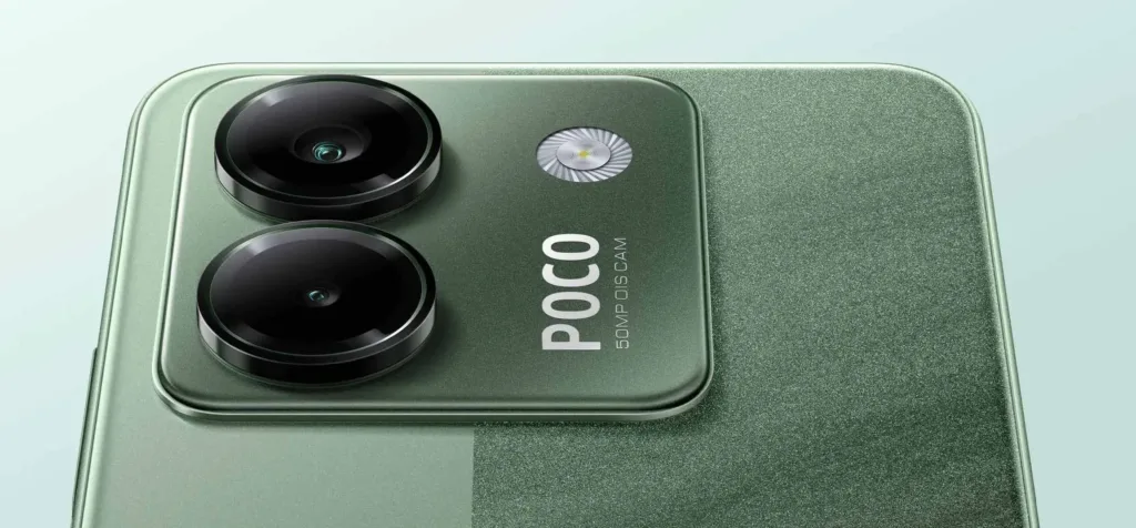 poco m7 pro 5g zelena fotomodul