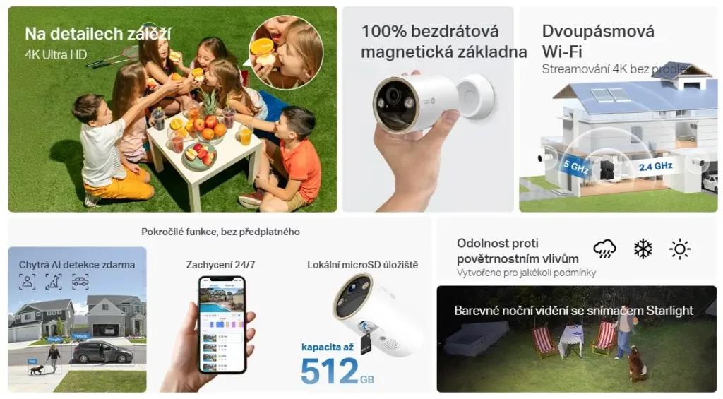 tp link tapo c460 specifikace prehled