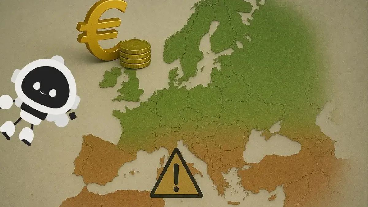Varování analytiků: Umělá inteligence může spasit sever Evropy, na jihu destabilizuje trh práce