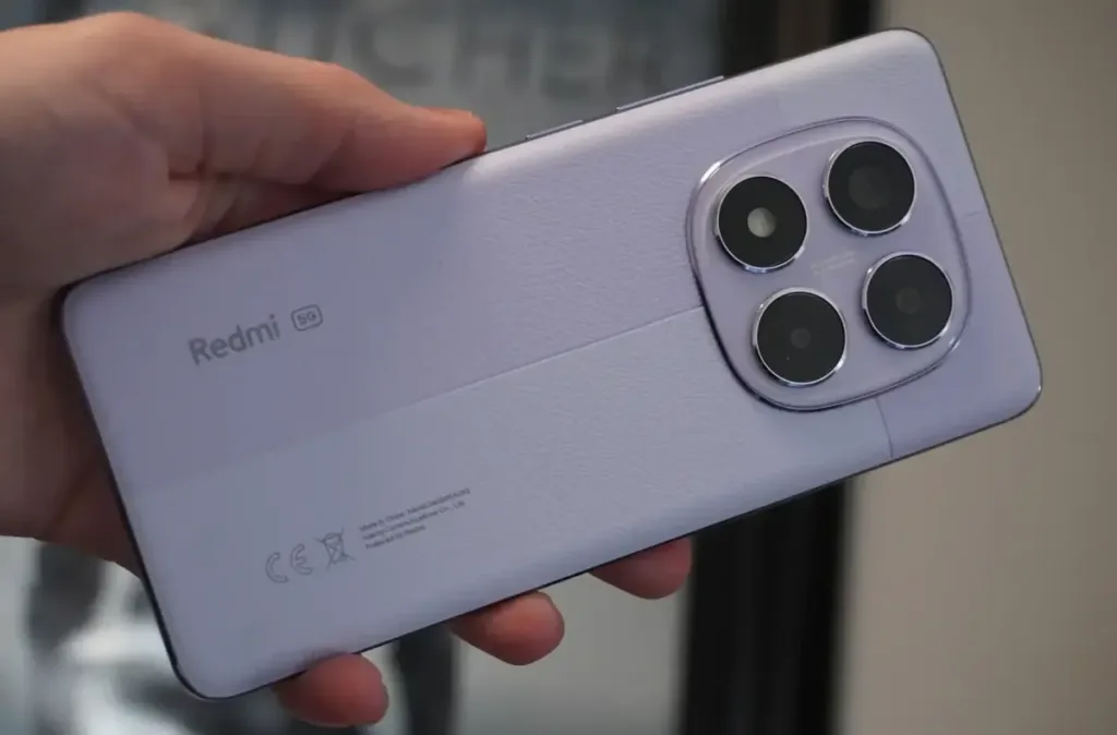 xiaomi redmi note 14 pro 5g fialova v ruce