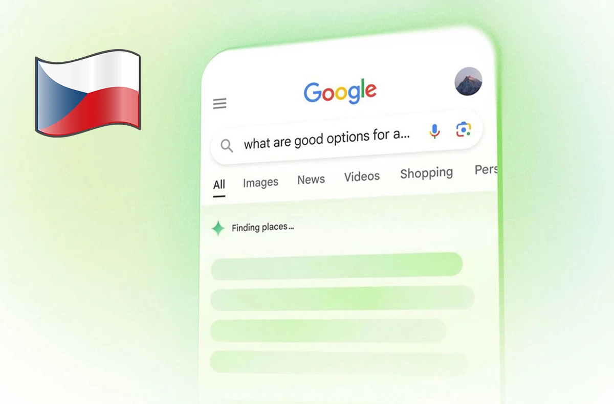 AI přehledy google česko