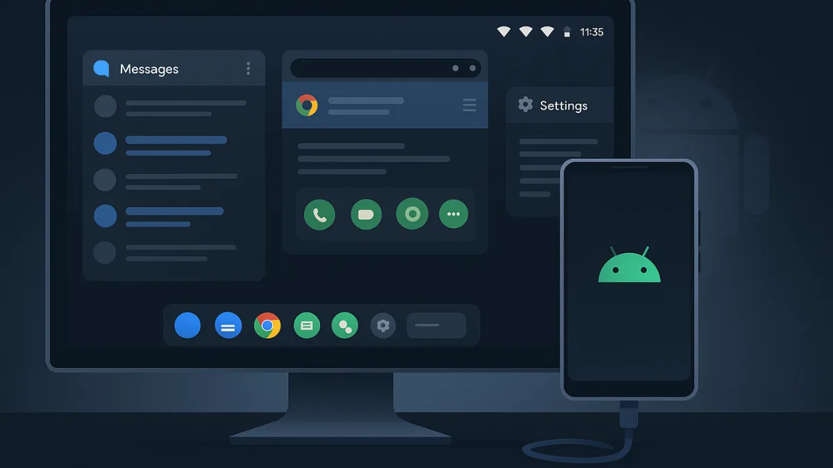 Android 16 v beta verzi ukrývá desktopový režim! Takhle zatím vypadá