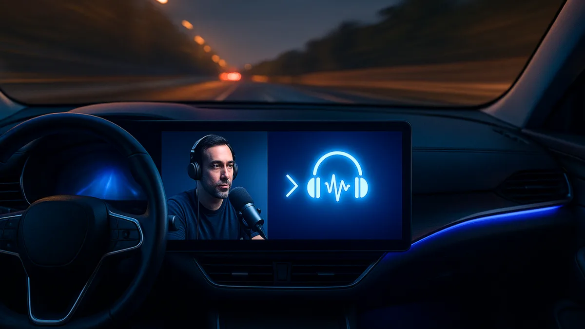 Praktické: Přehrávání videí v Android Automotive dostane zvukový režim pro poslouchání za jízdy
