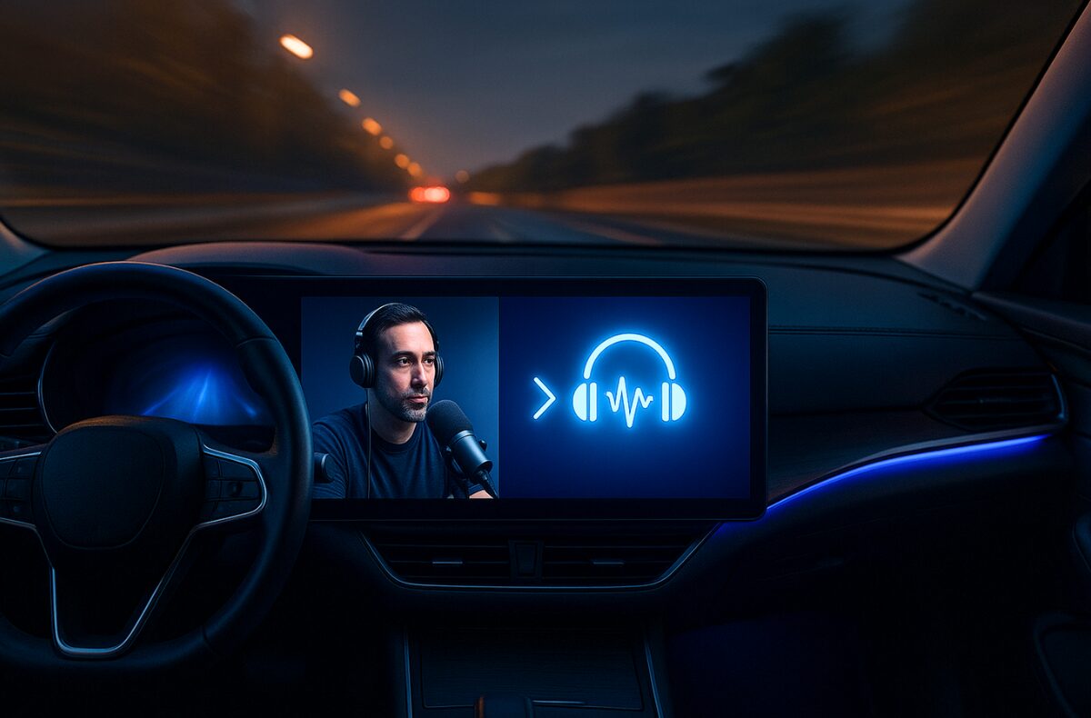 Android Automotive audio only režim