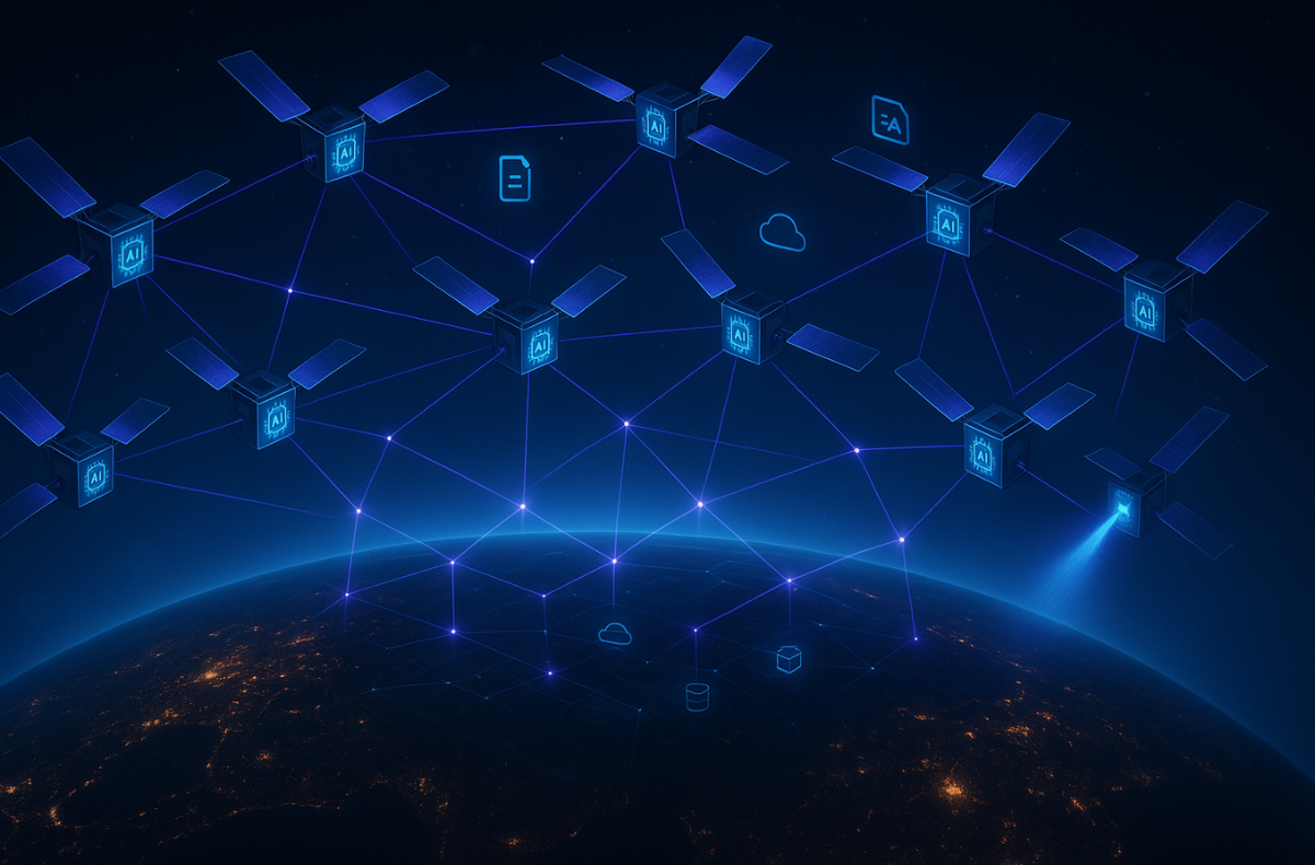 Čína na oběžnou dráhu vypustila satelity s AI
