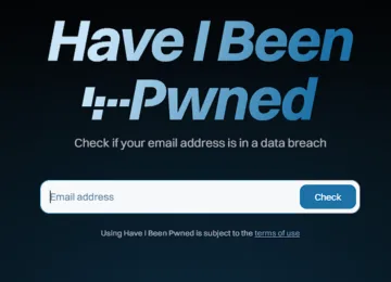 E-mailový řádek v Have I Been Pwned