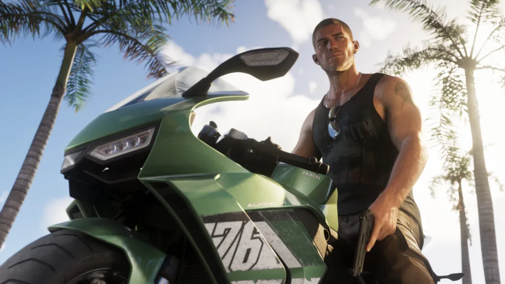 GTA VI Jason na motorce