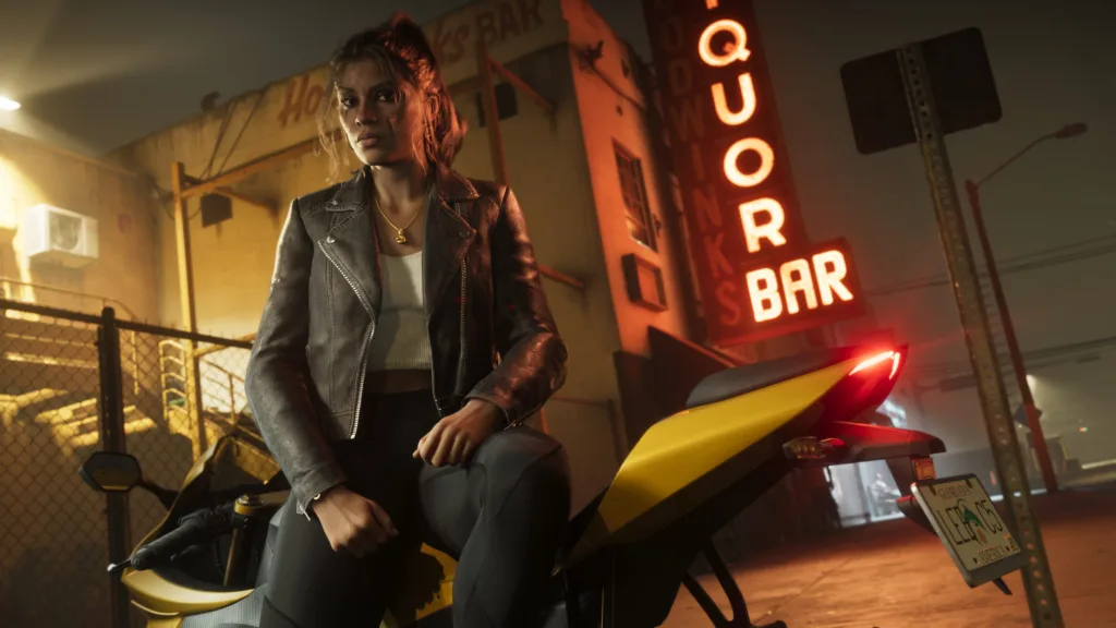 GTA VI Lucia na motorce