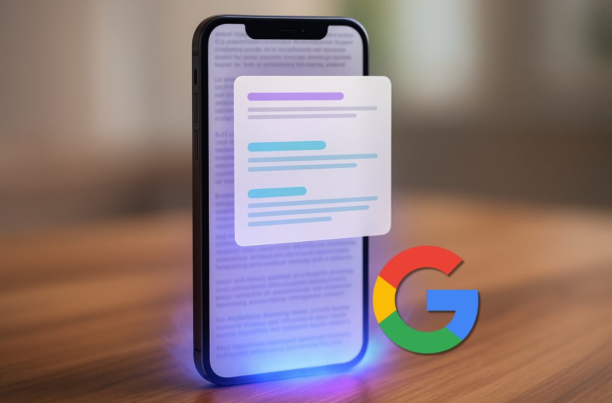 Google představuje novou funkci Simplify