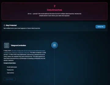 HIBP Data Breach