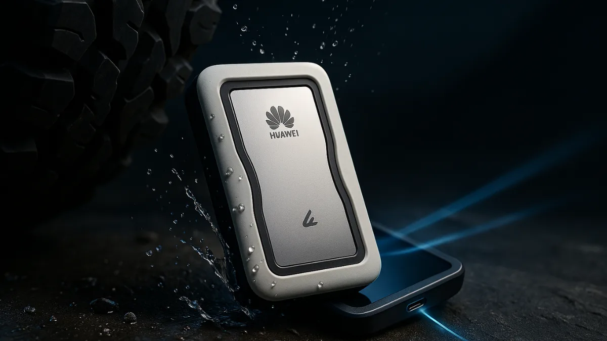 Nový externí SSD disk od Huawei můžete klidně přejet autem. Odolná bestie nabídne až 4TB úložiště