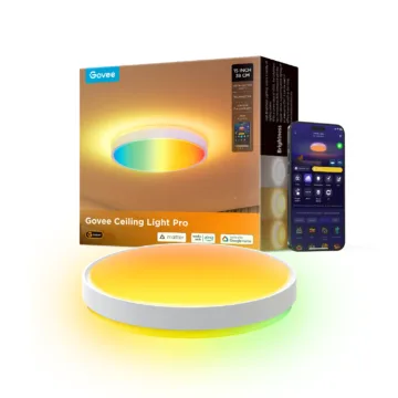 Krabice a aplikace Govee Smart Light Ceiling Pro
