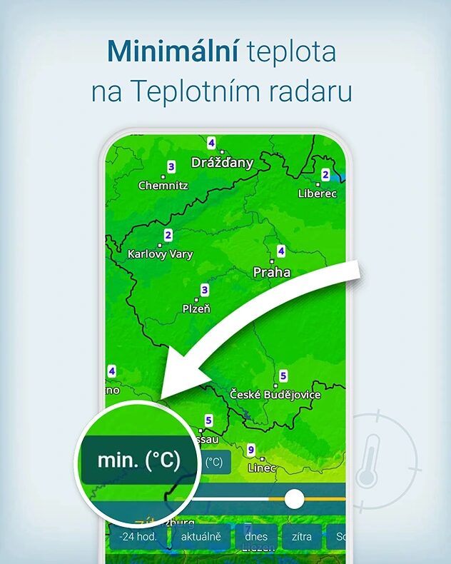 Minimalni teplota naeplotnim radaru