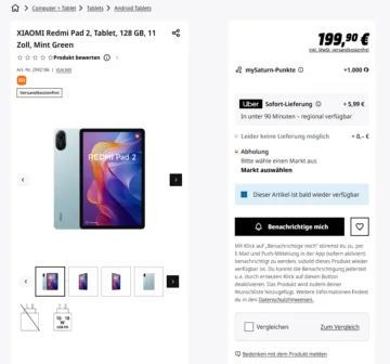 Redmi Pad 2 Saturn