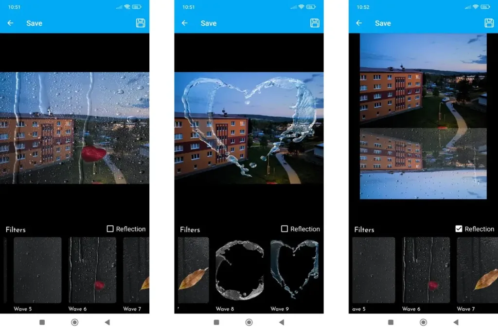 Water Reflection Photo Effects screenshot