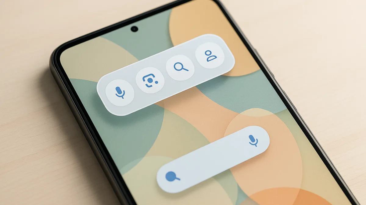 Google widget pro vyhledávání mění vzhled! Změna je vidět na první pohled