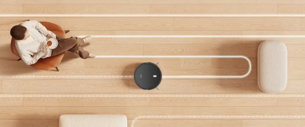 Xiaomi Robot Vacuum E5 trasa