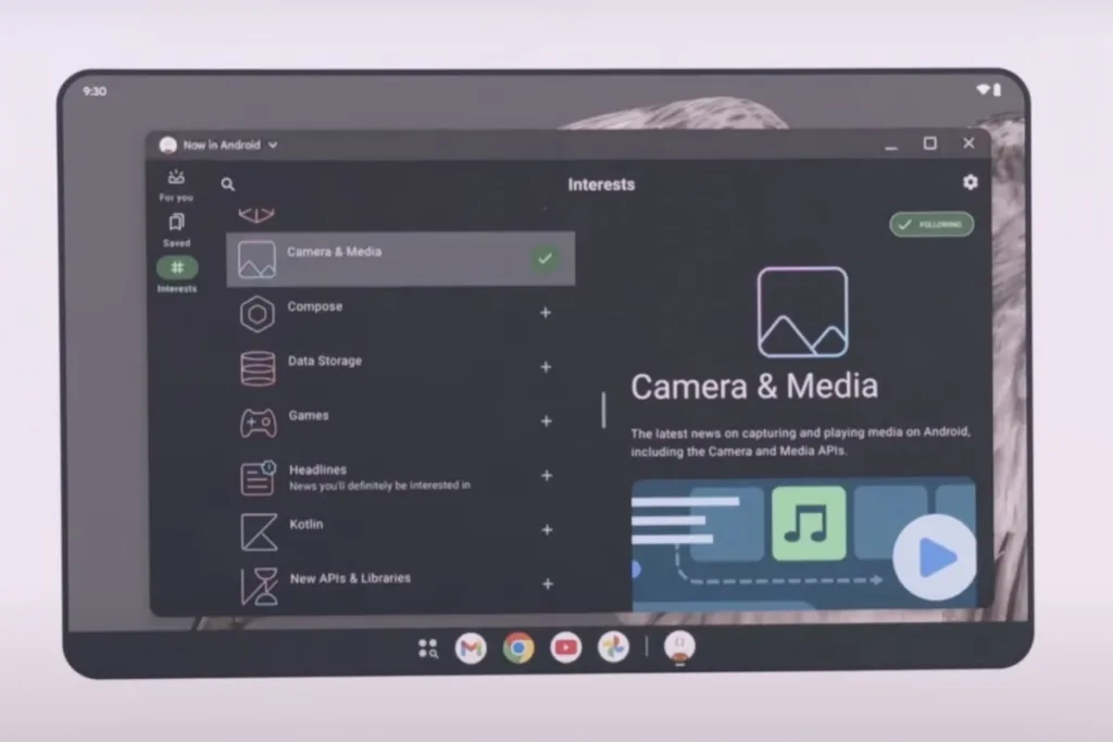 desktop mode android 16 google io
