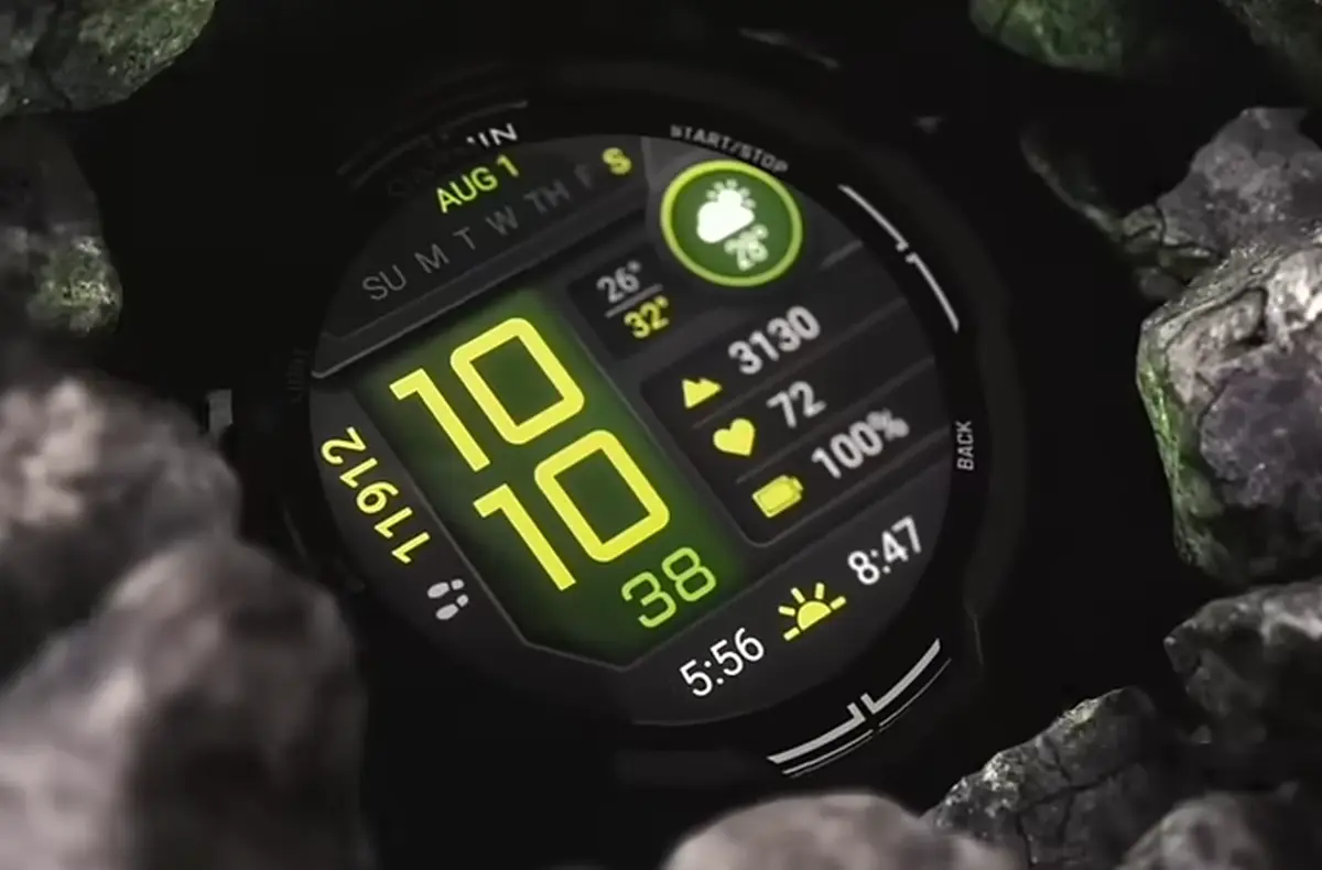garmin instinct 3 v kameni