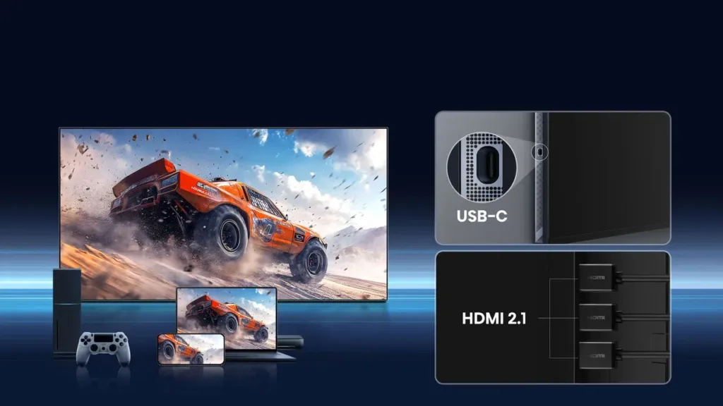 hisense u8q herni funkce