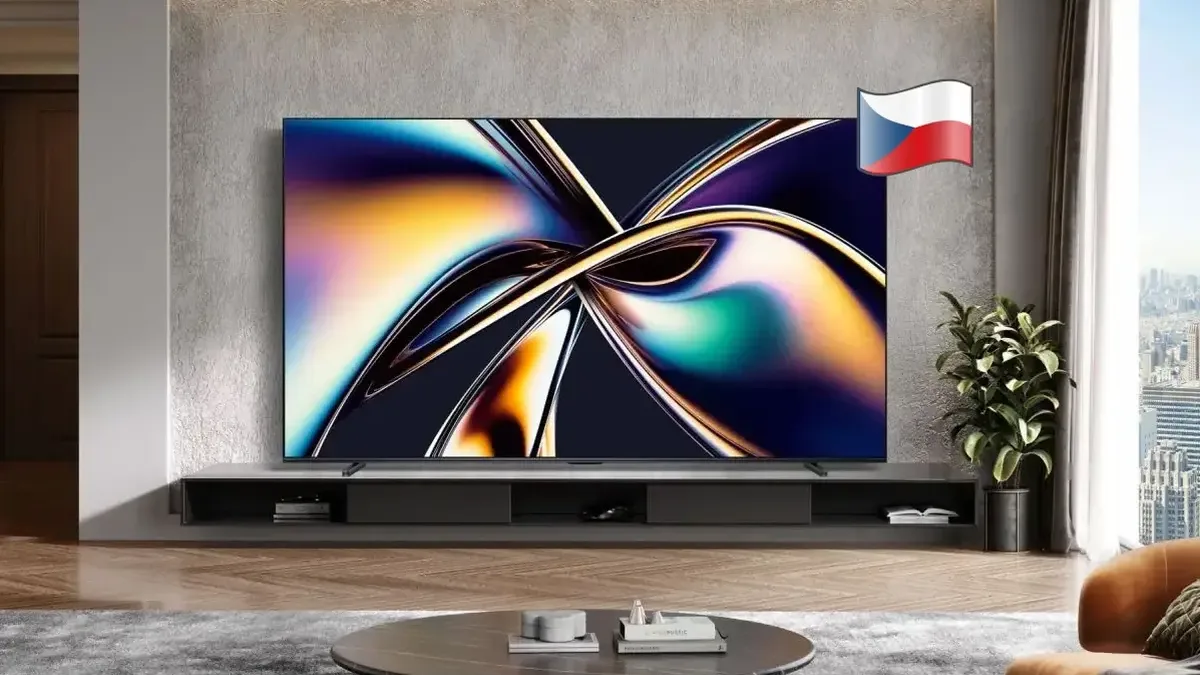 Do Česka míří špičkový televizor Hisense! Má fenomenální jas a 165 Hz, známe cenu