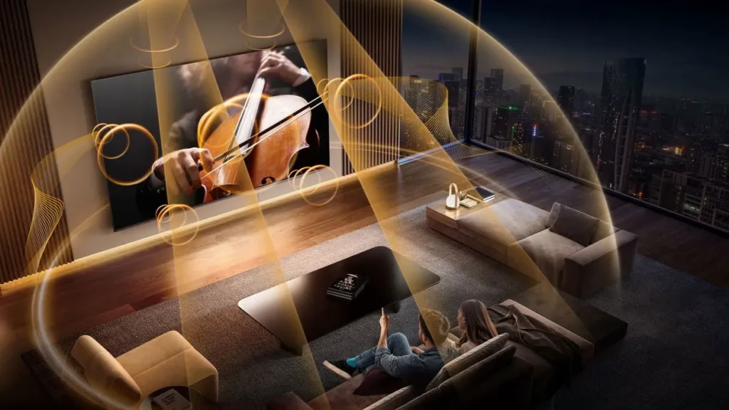 hisense u8q prostorovy zvuk