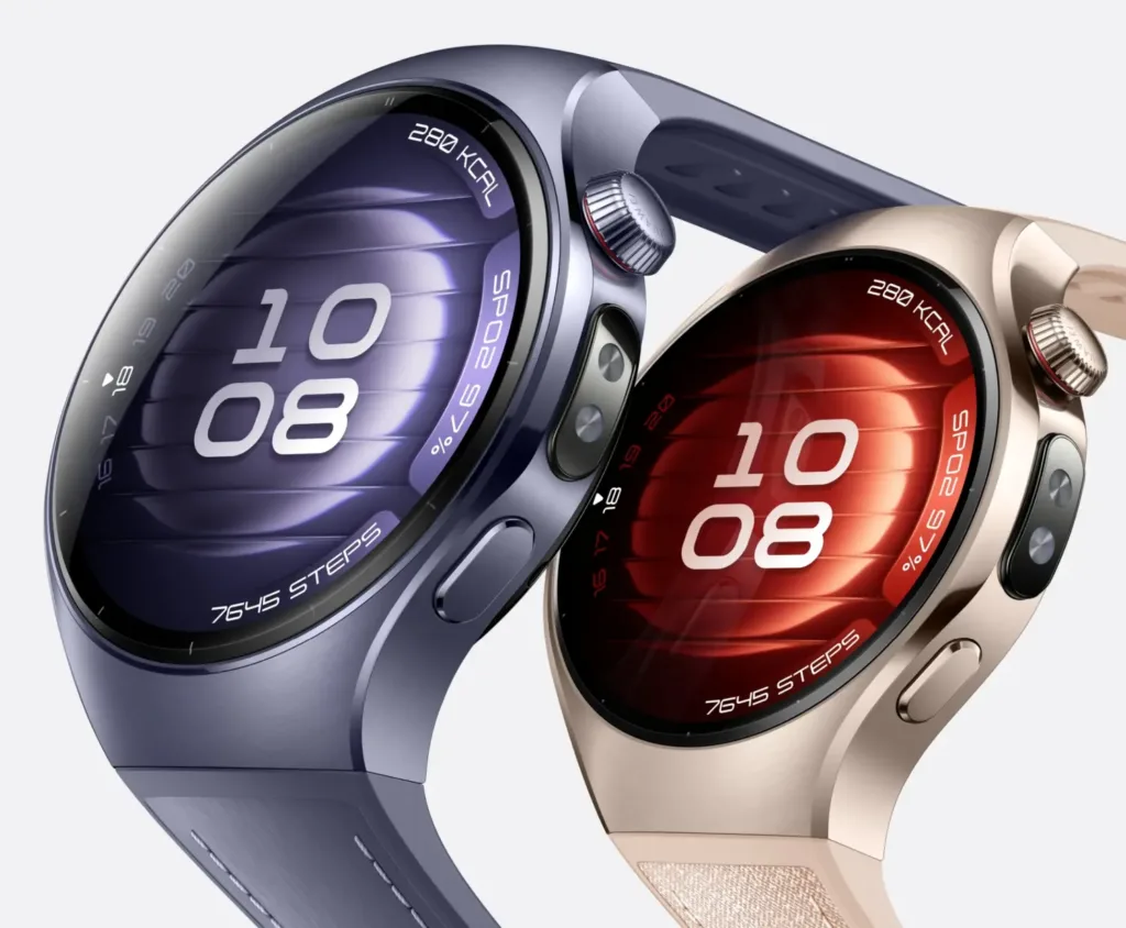 huawei watch 5 fialova zlata displej