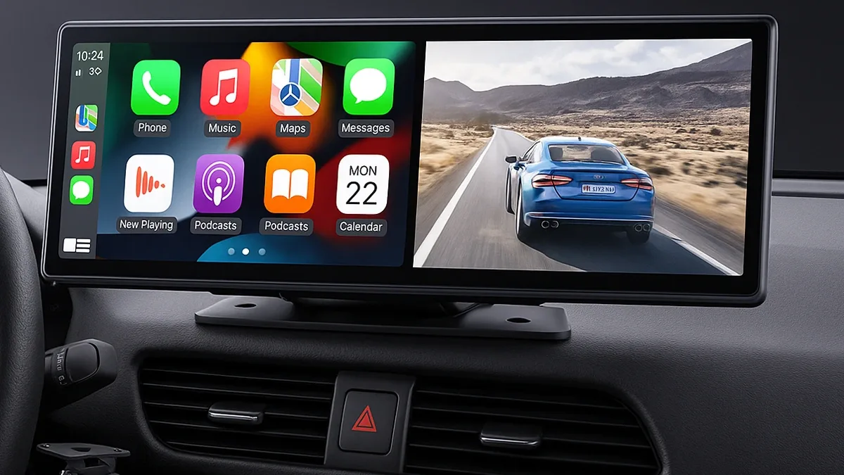 Máte starší vůz a chcete Android Auto? Tenhle displej stojí pár korun a připevníte ho přímo na palubovku