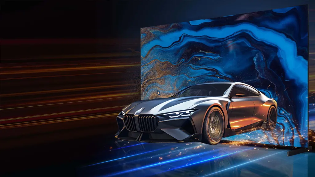tcl x11k obraz automobil