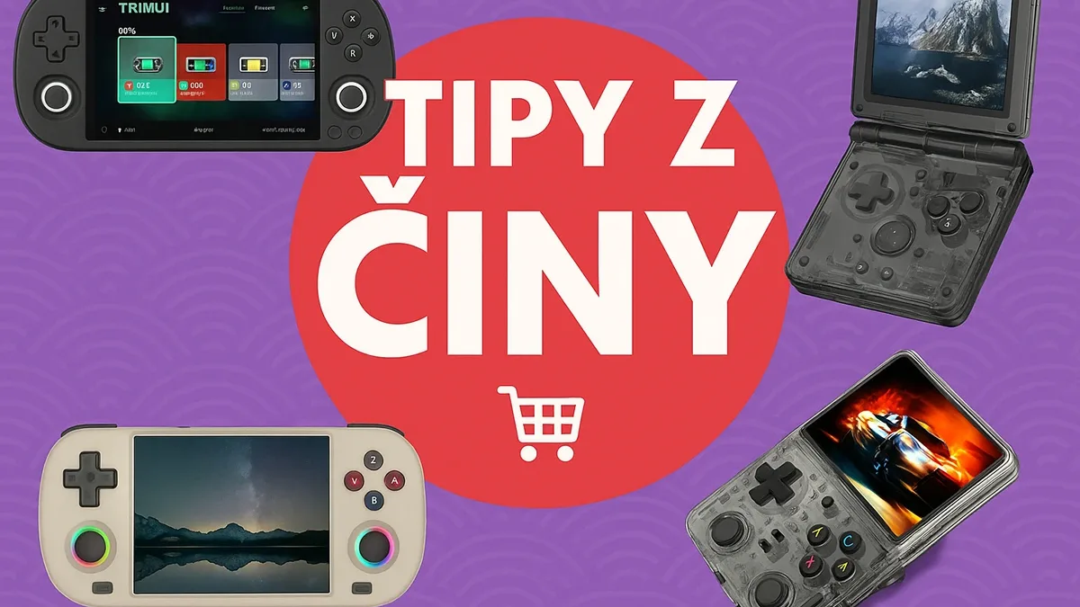 Tipy z Číny: Kapesní retro konzole spustí hry (téměř) z čehokoliv a stojí pár korun!