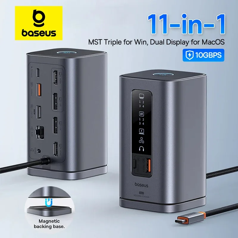 Baseus 11-in-1 prémiová dokovací stanice