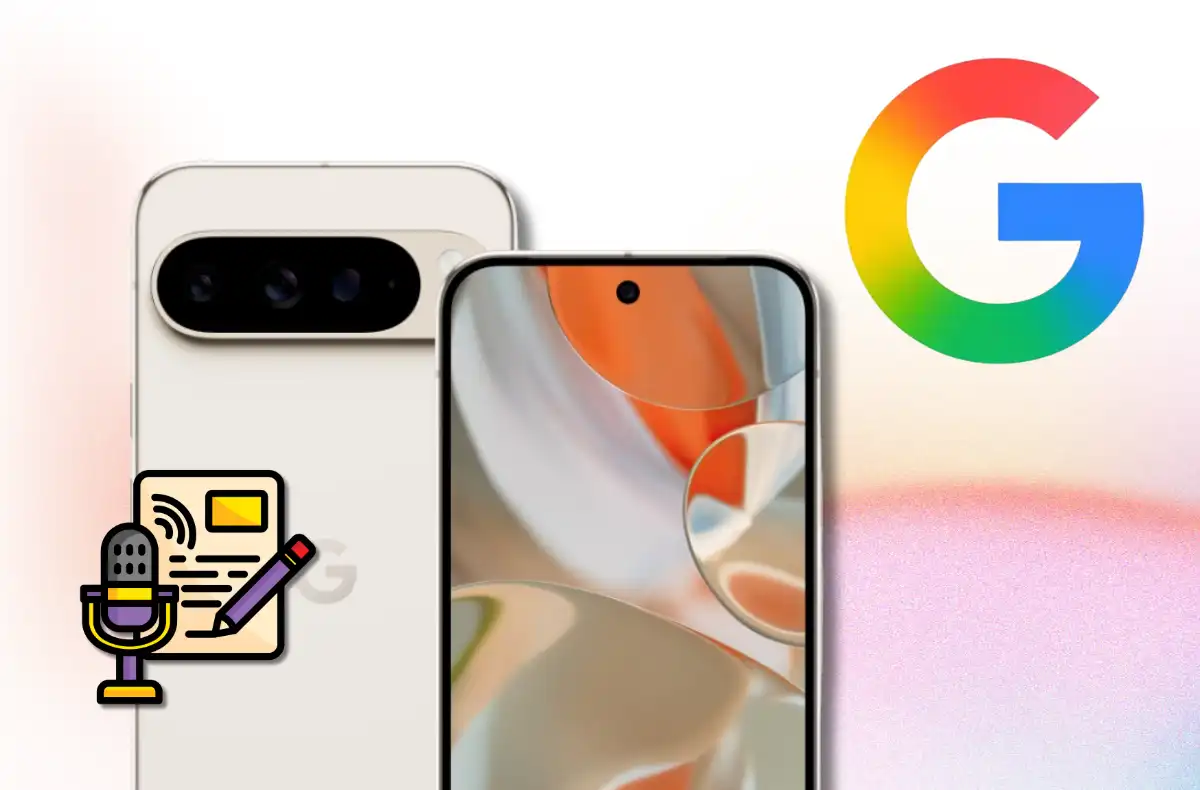 Google Pixel 9 transkripce bez upozornění