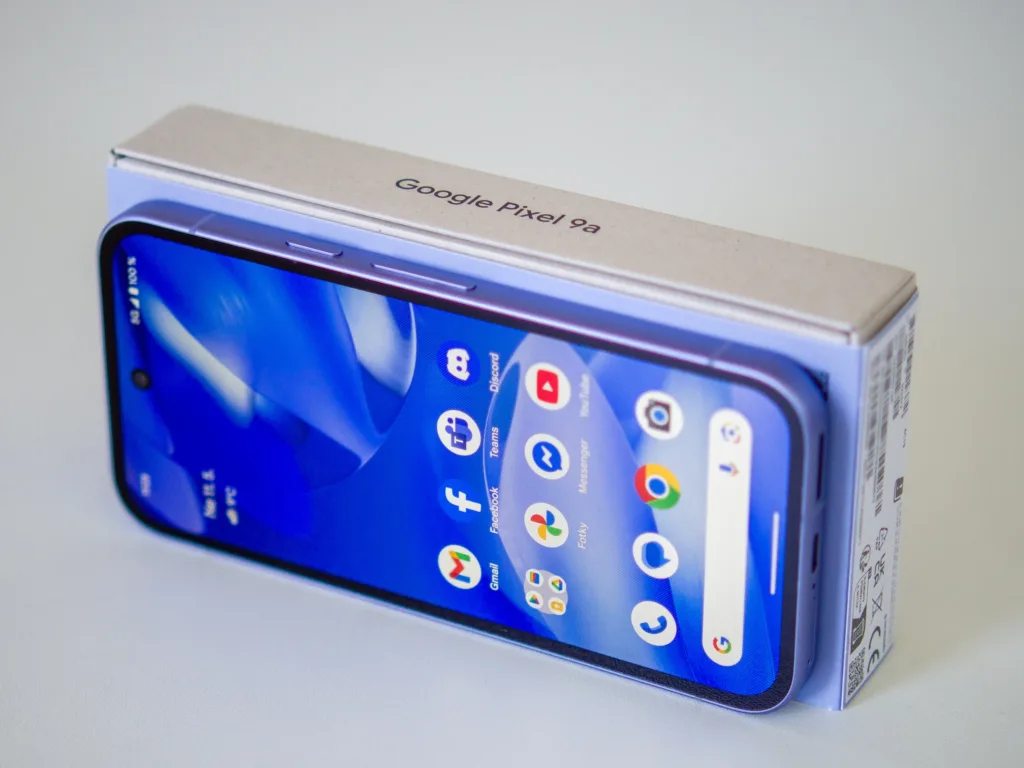 Google Pixel 9a výdrž baterie