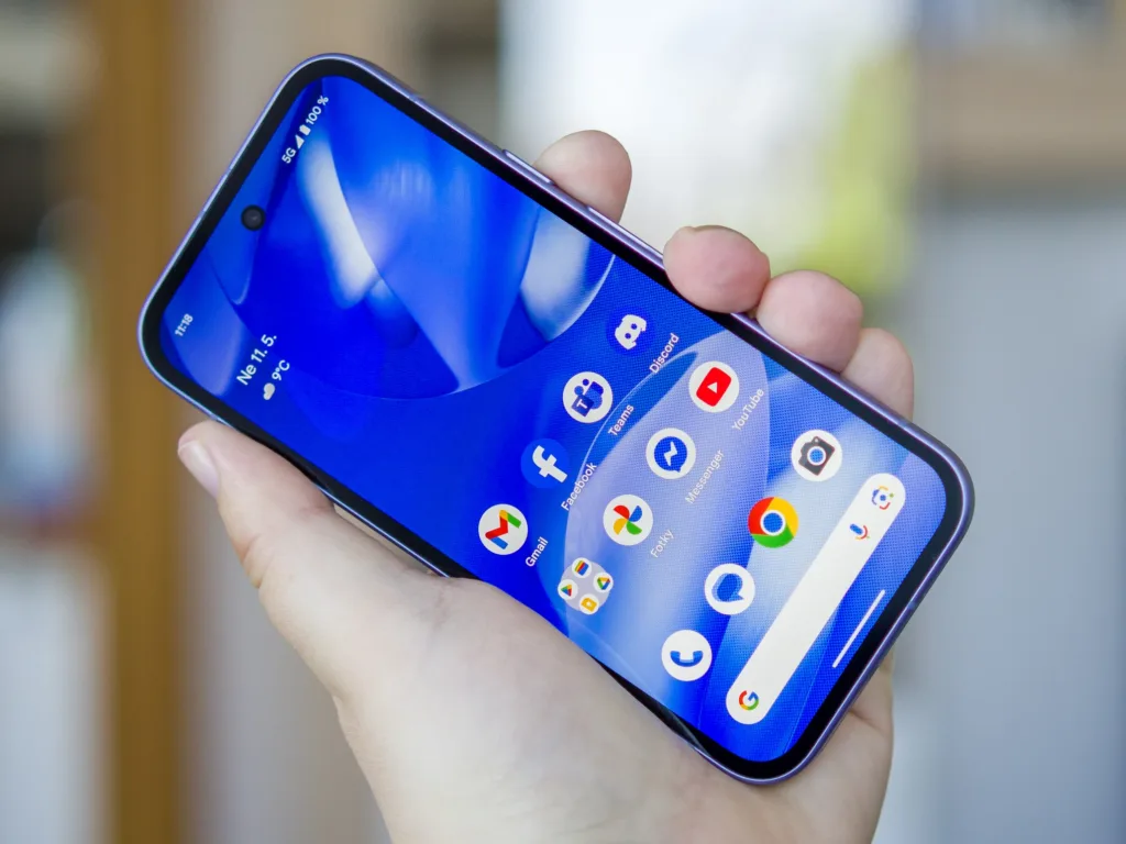 Google Pixel 9a displej