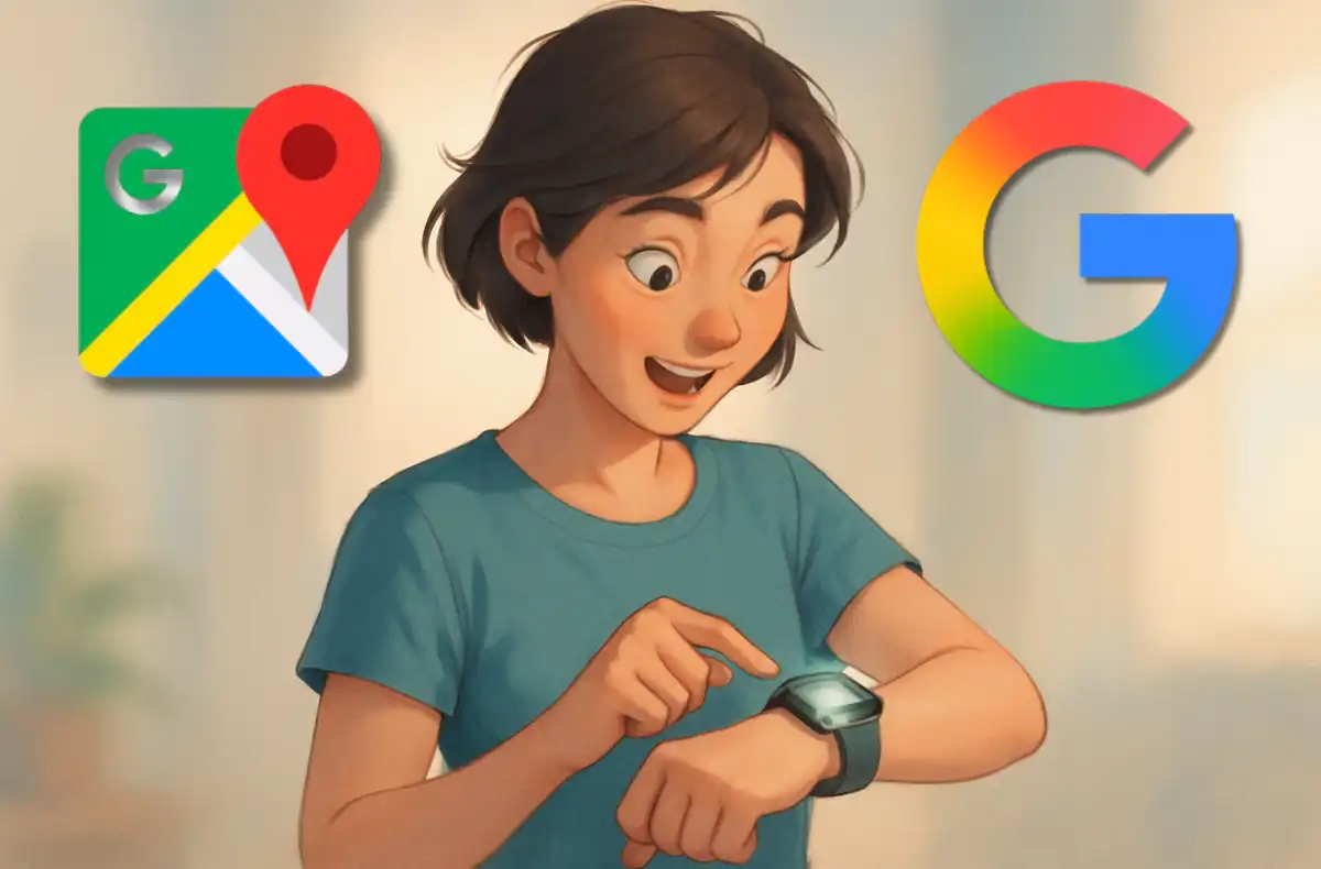 Mapy Google na Wear OS dostávají Material 3 Expressive redesign