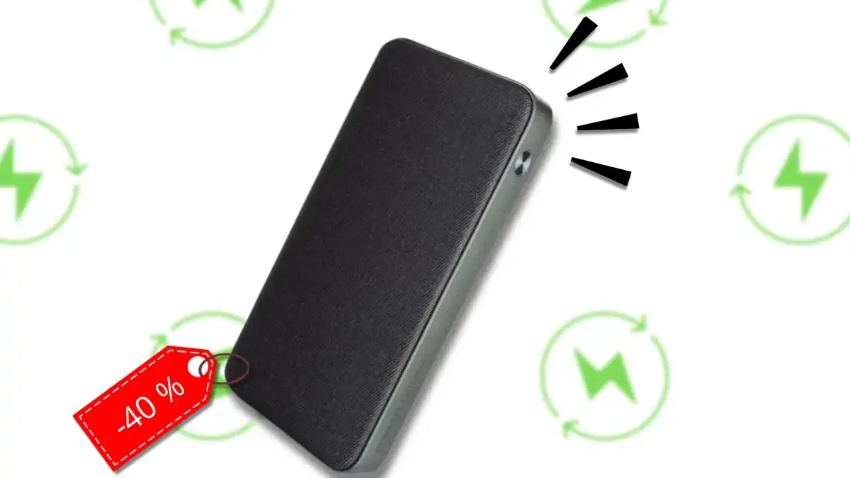 Paráda! Bezdrátová powerbanka Eloop EW40 je v pořádné slevě. Nabídne 20 000 mAh a výkon 18 W