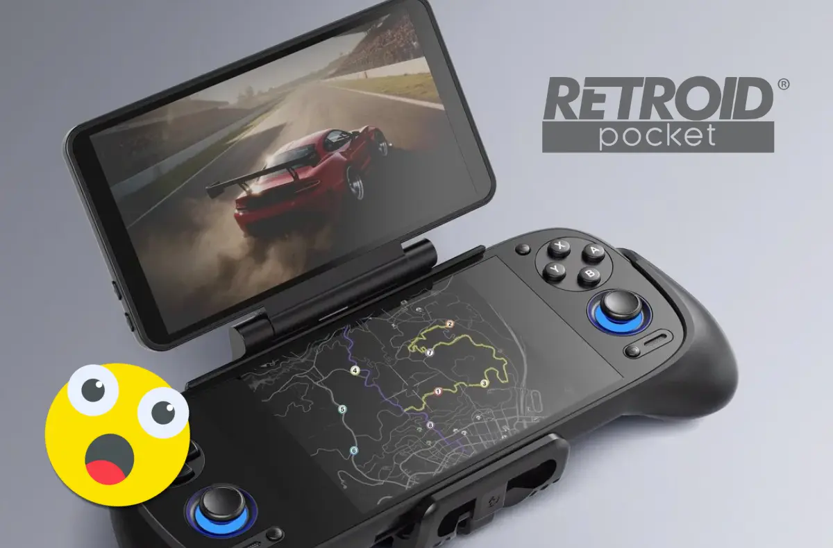 Retroid Dual Screen Add-On z blízka