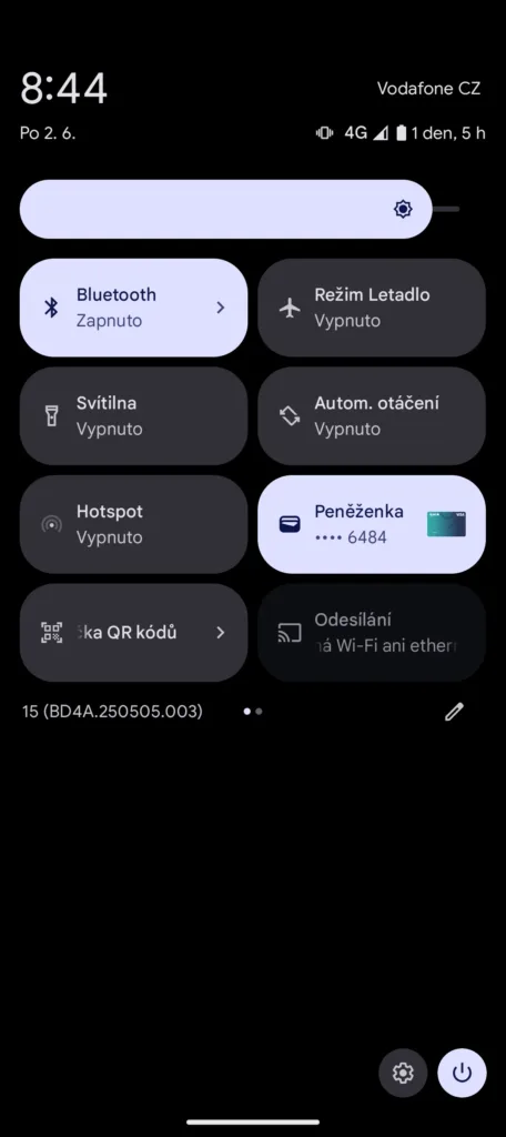 Google Pixel 9a přepímače